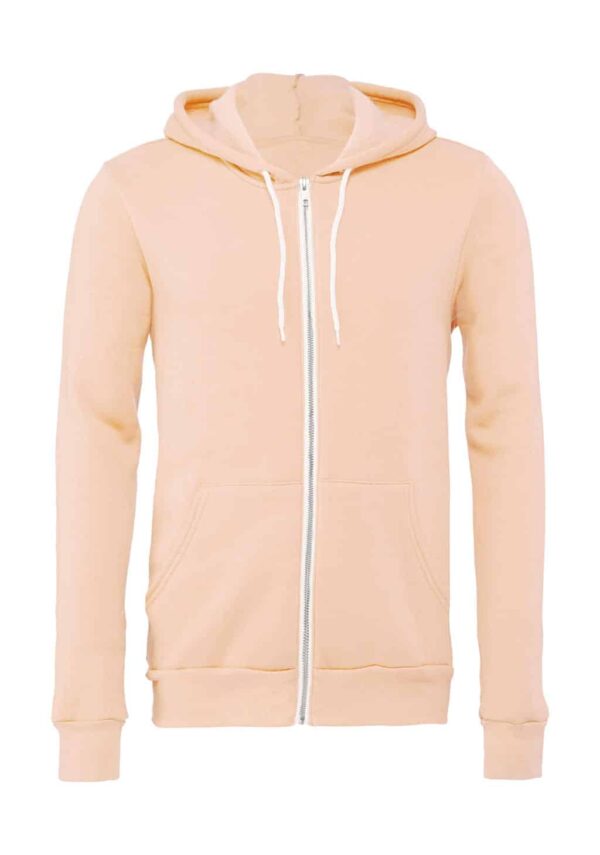 Unisex Poly-Cotton Full Zip Hoodie - Afbeelding 9