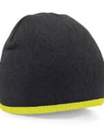 Two-Tone Beanie Knitted Hat