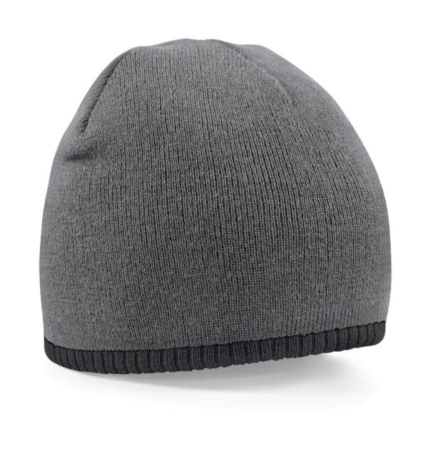 Two-Tone Beanie Knitted Hat - Afbeelding 3
