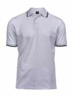 Luxury Stripe Stretch Polo