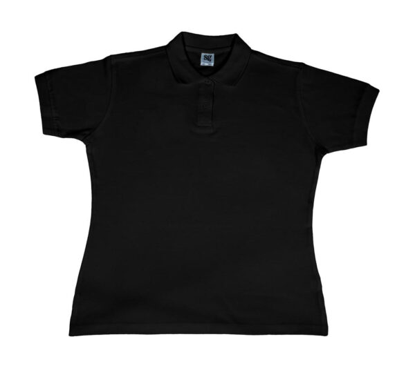 Ladies` Cotton Polo - Afbeelding 2