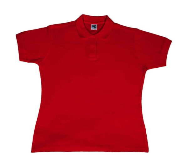 Ladies` Cotton Polo - Afbeelding 6