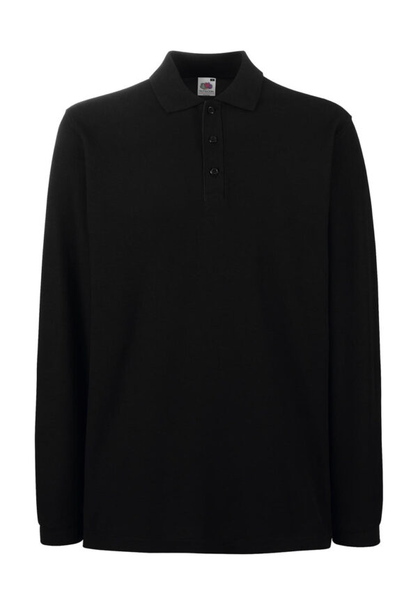 Premium Long Sleeve Polo - Afbeelding 3