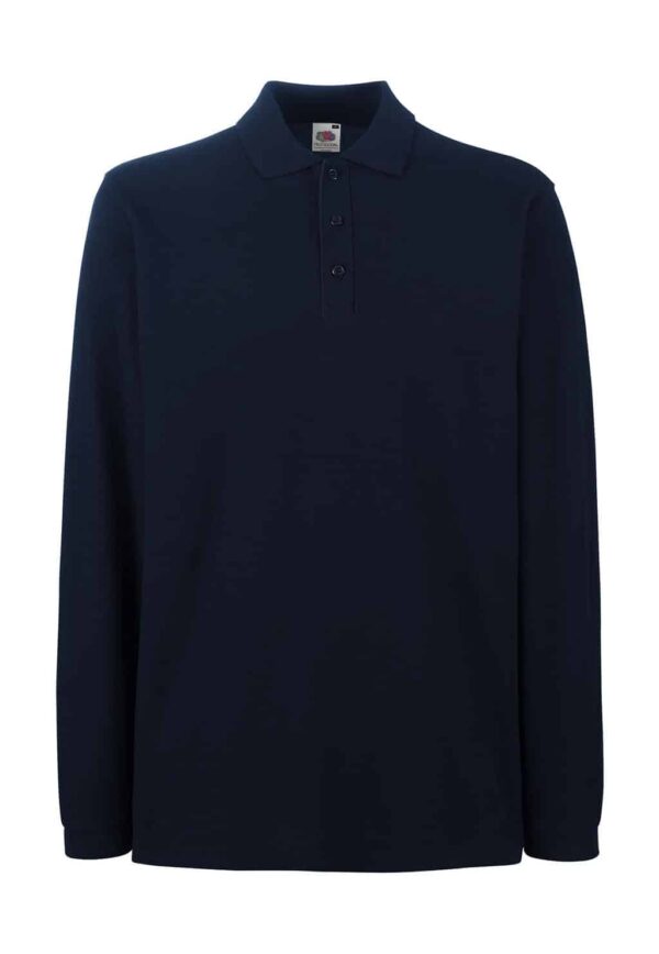 Premium Long Sleeve Polo - Afbeelding 8