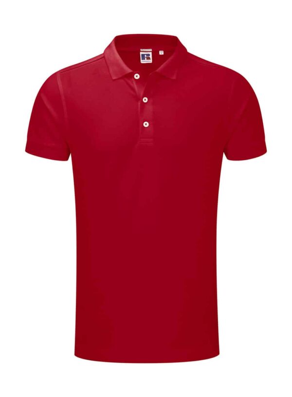 Men`s Fitted Stretch Polo - Afbeelding 11