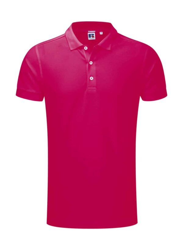 Men`s Fitted Stretch Polo - Afbeelding 13