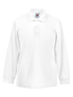 Kids` 65/35 Long Sleeve Polo