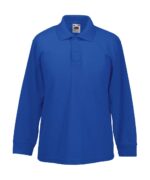 Kids` 65/35 Long Sleeve Polo - Afbeelding 5