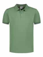 L&S Polo Basic Cot/Elast SS for him