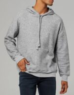Unisex Sueded Fleece Pullover Hoodie - Afbeelding 2
