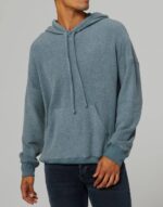 Unisex Sueded Fleece Pullover Hoodie - Afbeelding 3