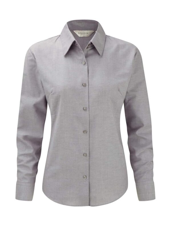Ladies` Classic Oxford Shirt LS - Afbeelding 9