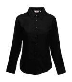 Ladies` Oxford Shirt LS - Afbeelding 3
