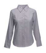 Ladies` Oxford Shirt LS - Afbeelding 5