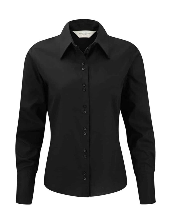 Ladies` Ultimate Non-iron Shirt LS - Afbeelding 3