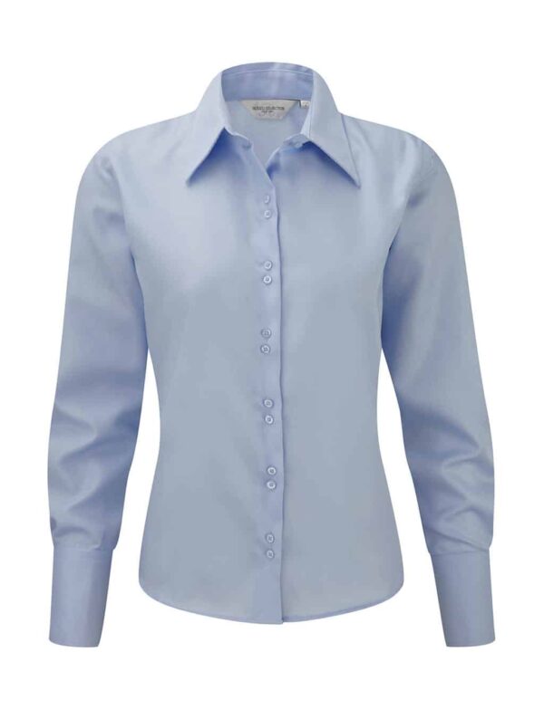 Ladies` Ultimate Non-iron Shirt LS - Afbeelding 5