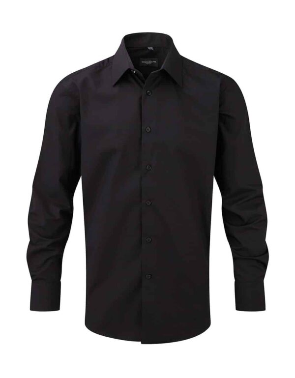 Tailored Poplin Shirt LS - Afbeelding 3