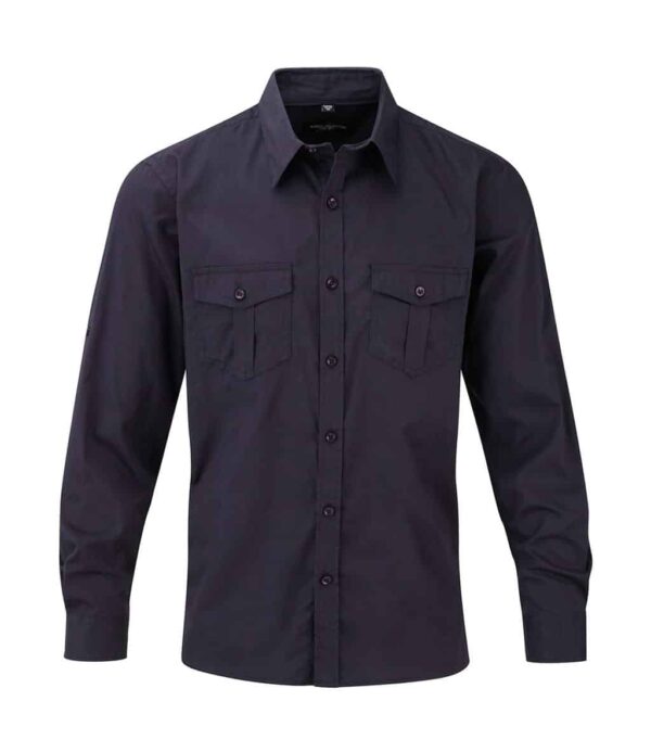 Men`s Roll Sleeve Shirt LS - Afbeelding 7