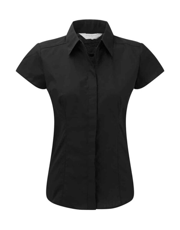 Ladies` Fitted Poplin Shirt - Afbeelding 3