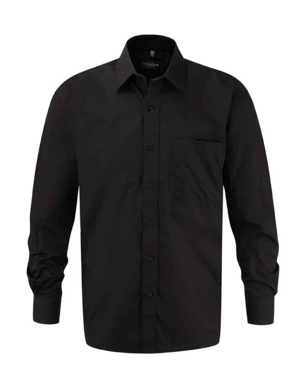Cotton Poplin Shirt LS - Afbeelding 3