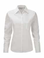 Ladies` Cotton Poplin Shirt LS