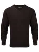 Men`s V-Neck Knitted Pullover