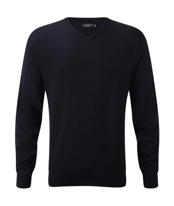Men`s V-Neck Knitted Pullover - Afbeelding 3