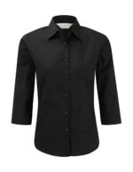Ladies` 3/4 Sleeve Easy Care Fitted Shirt - Afbeelding 3