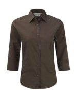 Ladies` 3/4 Sleeve Easy Care Fitted Shirt - Afbeelding 7