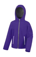 Kids TX Performance Hooded Softshell Jacket - Afbeelding 3
