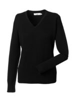 Ladies’ V-Neck Knitted Pullover