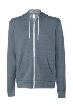 Unisex Poly-Cotton Full Zip Hoodie - Afbeelding 3