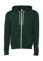 Unisex Poly-Cotton Full Zip Hoodie - Afbeelding 11