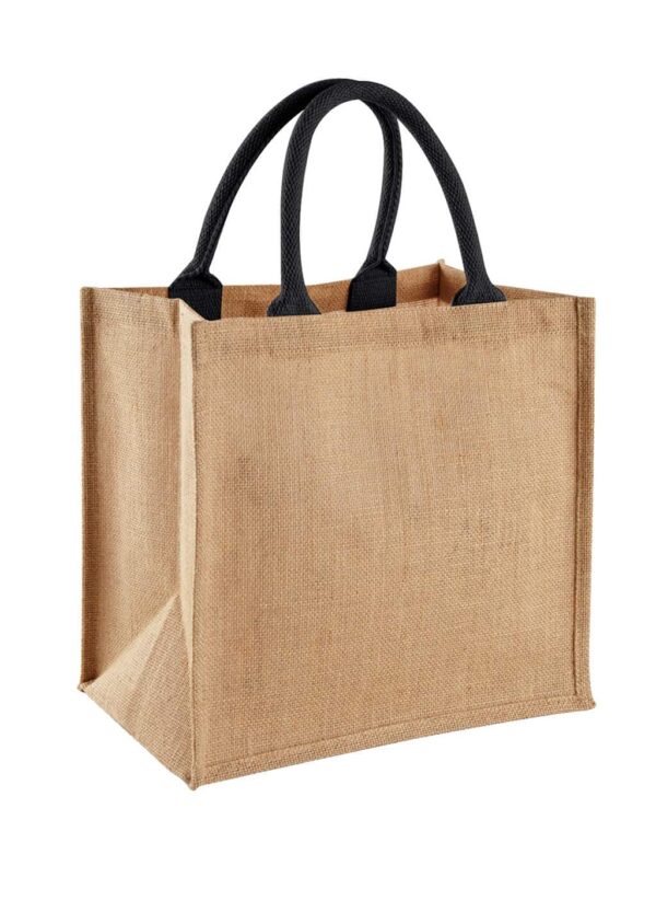 Jute Midi Tote - Afbeelding 2