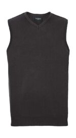 Adults` V-Neck Sleeveless Knitted Pullover - Afbeelding 2