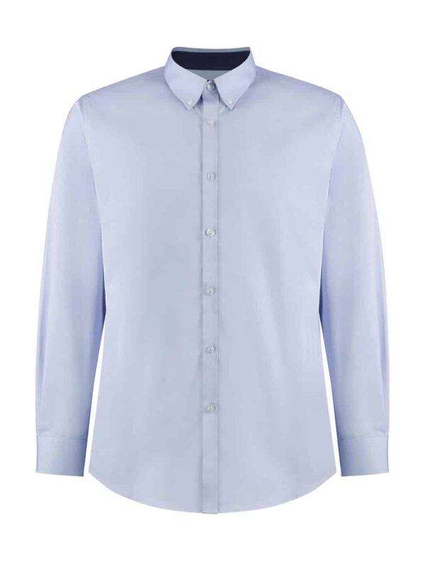 Tailored Fit Premium Contrast Oxford Shirt - Afbeelding 7